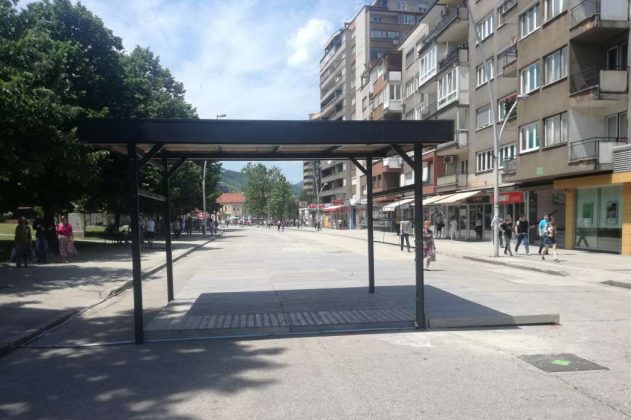 FOTO Ugostiteljska bašta na glavnoj šetnici u centru grada zenicainfo ba