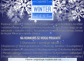 Javni konkurs za učešće u programu 5. Cabaret Winter Festa
