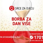 Udruženje “Srce za djecu oboljelu od raka” realizuje kampanju “Borba za dan više”