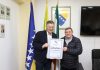 Predsjednik Saveza RVI ZDK uručio zahvalnicu gradonačelniku Kasumoviću