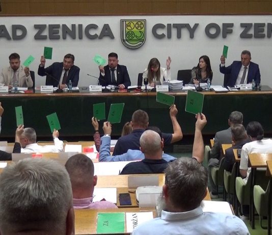 Sjednica Gradskog vijeća Zenica najavljena za ponedjeljak