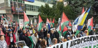 Zenica danas podržala Palestinu i palestinski narod