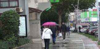 Oblačno vrijeme u BiH s kišom i snijegom u višim područjima i na planinama