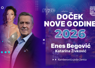 Detalji centralnog dočeka Nove godine u Zenici