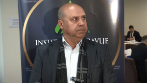 Mujo Fafulić, predstavnik Centra za podršku Roma „Romalen" Kakanj