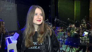 Alina Sinanović, učenica JU Osnovna muzička škola Zenica