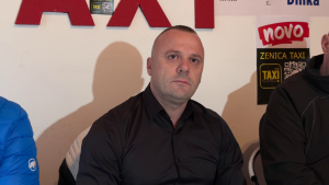Muamer Karić, predsjednik Udruženja "Taxi Zenica"