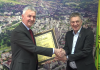 Plaketa BIHAMK-a uručena gradonačelniku Fuadu Kasumoviću