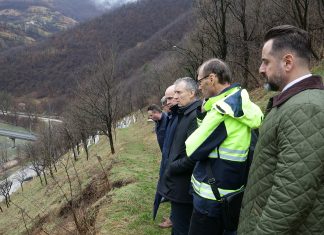 Delegacija ZDK-a obišla klizišta u Orahovici i Vranduku