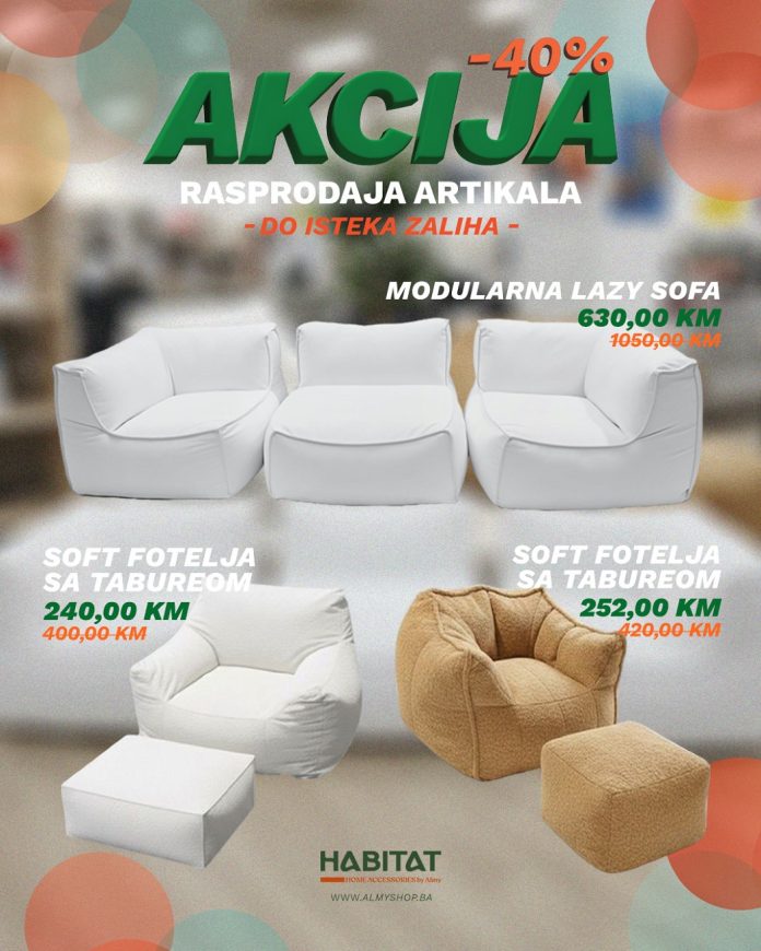 Rasprodaja artikala ALMY