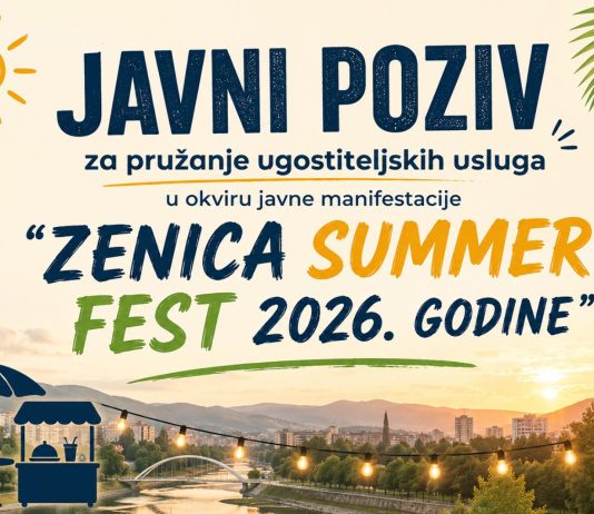 JAVNI POZIV za pružanje ugostiteljskih usluga