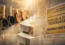 U periodu januar-april 2026. naplaćeno 2,9 milijardi KM javnih prihoda
