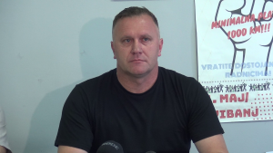 Rašid Fetić , predsjednik Sindikata Nove Željezare Zenica