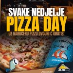 Pizza day – Svake nedjelje u Motely Almy