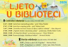 Počelo je “Ljeto u biblioteci”, u 23. izdanju pripremljeno 19 programa