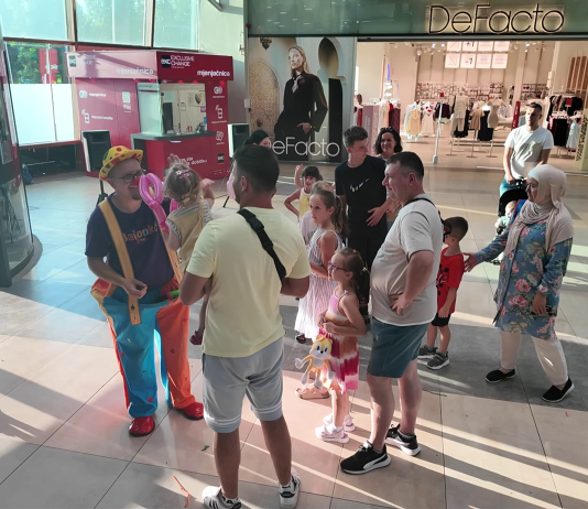 Ljetni dječiji show u Zenica city centru