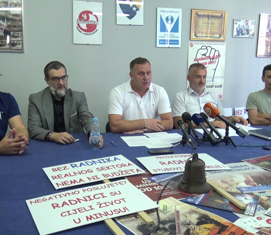 Sindikat Nove Željezare Zenica od uprave traži isplatu otpremnina -rok, 10. avgust