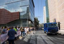 Bh. prevoznici protestvovali u Sarajevu, očekuju rješenje za boravak vozača u Schengen zoni