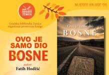 U Gradskoj biblioteci promovisana knjiga „Ovo je samo dio Bosne“ autora Fatiha Hodžića
