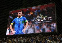 UEFA kaznila FSBiH zbog dešavanja na tribinama na Džekinom oproštaju