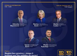 Konferencija 100 najvećih i 100 EXPO 2026: Region bez granica: mogu li komore ono što politika ne može?